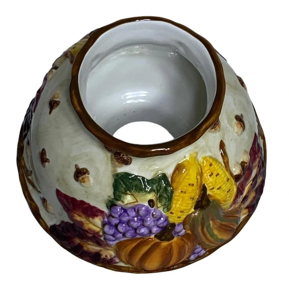 Salt City Emporium Jar Candle Lamp Shade Autumn Fall Harvest Thanksgiving Large